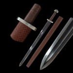 Wind Messenger sword set, multiple blades, various sizes, complete collection.