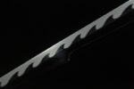 Mermaid Sword blade section, clearly showing unique wavy hamon pattern