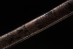 Demon-killing Sword scabbard surface detail, revealing unique pattern.