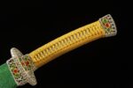 Daming Imperial Sword hilt, carved texture, for a better grip, showing craftsmanship