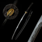 Buddha and Demon Sword components, blade, scabbard, handle, handguard etc. disassembled for in-depth understanding and maintenance