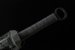 ring-pommel tang saber handle
