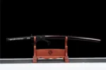 Samurai Sword Training Wooden Sword AC Type lacquered scabbard full-length detail, training samurai sword, wooden samurai sword, wooden training samurai sword