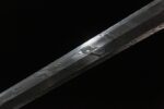 Longming Sword blade section, highlighting the fine forging pattern and sheen.