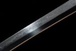 Shadow Katana blade middle, close-up showing the fine polished texture of the blade